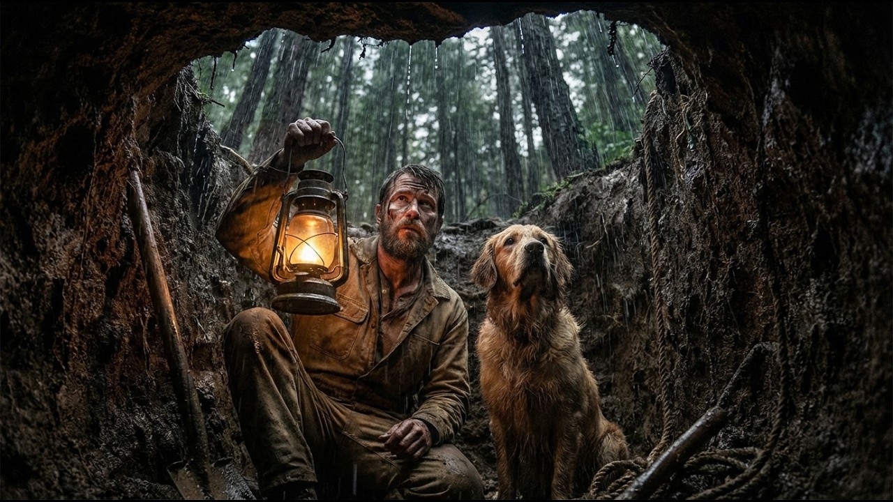 Building a SECRET underground bunker with my DOG for 7 DAYS asmr