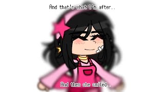 And Then She Smiled.. Meme Gacha Club Picos School