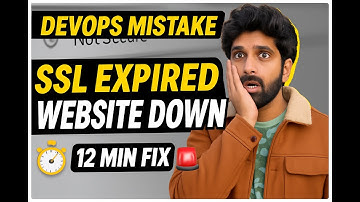 DevOps SSL Outage 🚨 Fix Expired Certificates in 12 Minutes