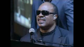 Stevie Wonder - We Are The World (with James Ingram, Natalie Cole &amp; Erica Campbell Live) (2009)