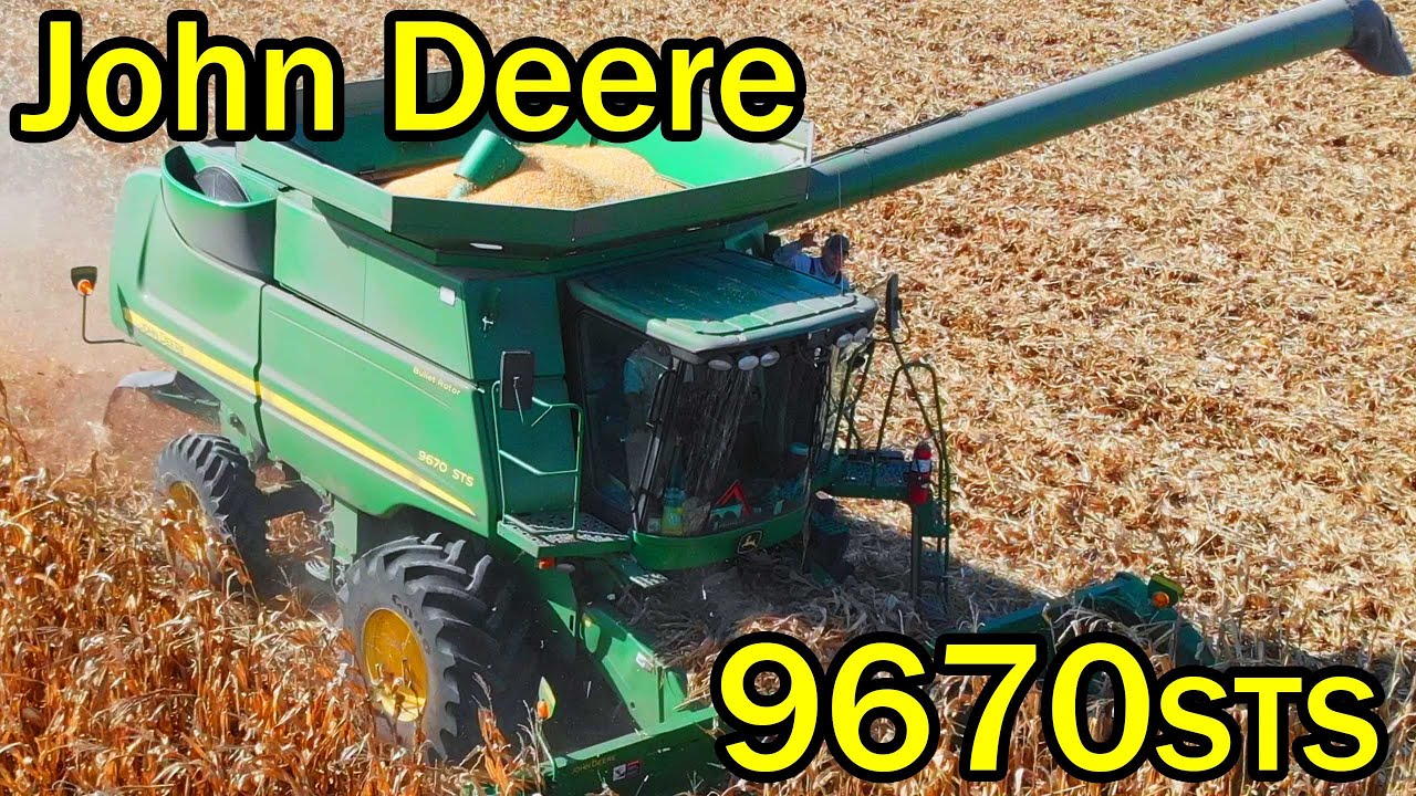 John Deere 9670STS  Combine on AG Spotter