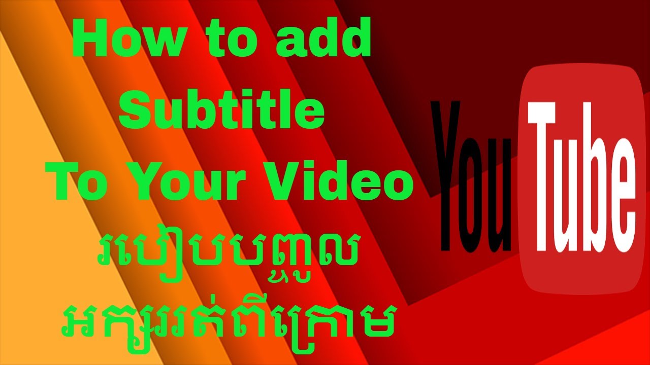 get subtitles from youtube