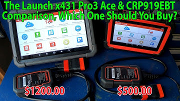 Launch x-431 Pro3 Ace versus de Launch CRP919EBT. Welke moet je kopen?