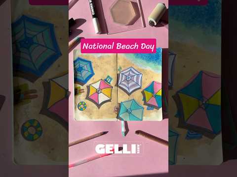 @marshavalk is bringing the beach to YOU 🏖️ just in time for Sunday #NationalBeachDay ☀️
