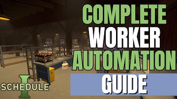 Schedule 1 - How to Fully Automate Workers & Workstations | Best Barn, Bungalow & Warehouse Setup