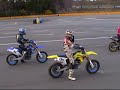 2010.11.28 Real１ WR250F supermoto crash