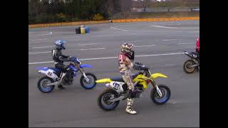 2010.11.28 Real１ WR250F supermoto crash