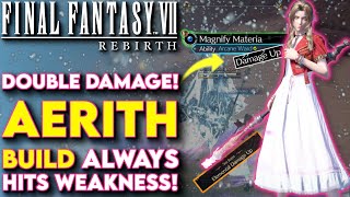 Spell QUEEN! BEST Aerith Build For Final Fantasy VII Rebirth! - Final Fantasy 7 Rebirth Aerith Build