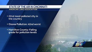 Report ranks Cincinnati among top 25 most polluted cities in U.S. by WLWT 385 views 9 hours ago 42 seconds