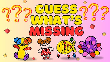 Guess What’s Missing? | Fun Memory Game for Kids!