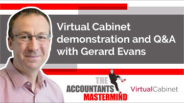 Gerard Evans Demonstrating Virtual Cabinet For The Accountants