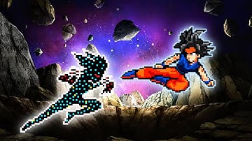 Monster Garou (New) VS Goku LB (all form) in Jump Force Mugen😱