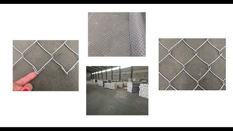 How Double mold chain link fence machine doubles the speed