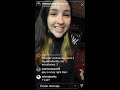 The Warning live instagram #10