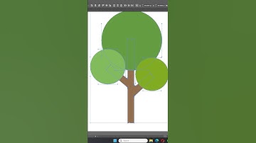 1-Minute Illustrator (Tree illustration)