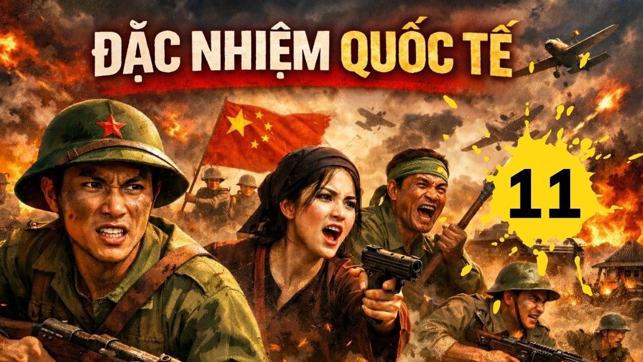 ĐẶC NHIỆM QUỐC TẾ - Tập 11 | Phim kháng nhật hay nhất 2026 | Phim Thuyết Minh