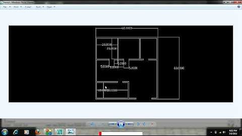 autocad tutorial  2D map of House Urdu Hindi