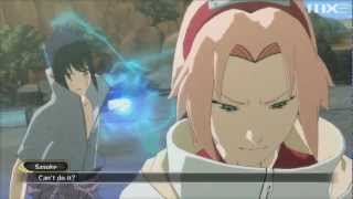 Naruto: Ultimate Ninja Storm 3: Full Burst  Sasuke vs Team 7 Boss Battle (Best Version) HD