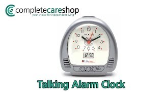 Talking Alarm Clock - Assist Those With Visual Impairment