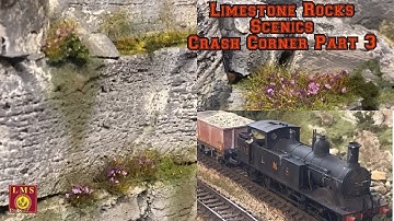 Building a Model Railway | Limestone Rocks | Scenics | Crash Corner Part 3