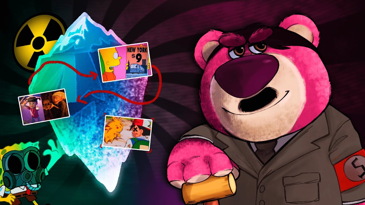 O Iceberg das Teorias da Conspiração nos Desenhos - Explicação PARTE 1