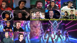 Gamers Reaction Mashup on Intro Cutscene Five Nights at Freddy: Security Breach