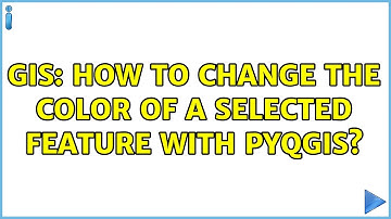 GIS: How to change the color of a selected feature with pyQGIS?