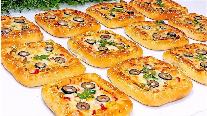 البيتزا❗"ميني بيتزا " بأنجح وأسهل عجينة❗ مع أسرع "صوص بيتزا "  بيتزا قطنيه وهشه جدا  لزوم المدارس