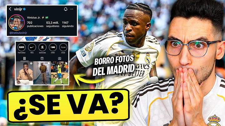 🚨¡BOMBAZO! Vinicius BORRA al Real Madrid de Instagram ¿Se VA del club?