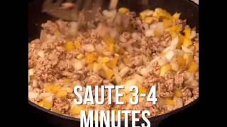 Ground turkey sweet potato skillet ...