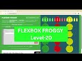 Flexbox Froggy Level 20 | Learn CSS Flexbox Step by Step