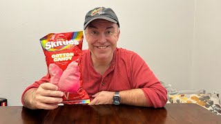 We Try Skittles Cotton Candy!