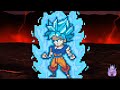 Goku vs vegeta sprite animation  dragonballblueanimation spriteanimations