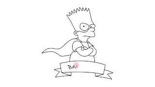 How to draw Bart Simpson | Как нарисовать Барта Симпсона | Cómo dibujar a Bart Simpson(How to draw Bart Simpson, Как нарисовать Барта Симпсона, Cómo dibujar a Bart Simpson., 2014-12-04T23:16:12.000Z)