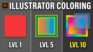 How to Change Fill, Stroke, Gradient & Opacity in Adobe Illustrator as a Beginner #adobetutorial
