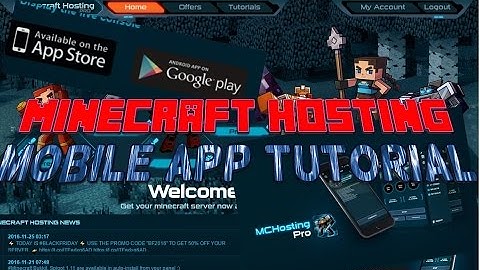 Minecraft Hosting.Pro App Tutorial