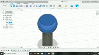 Designing a ball and socket joint with Fusion 360