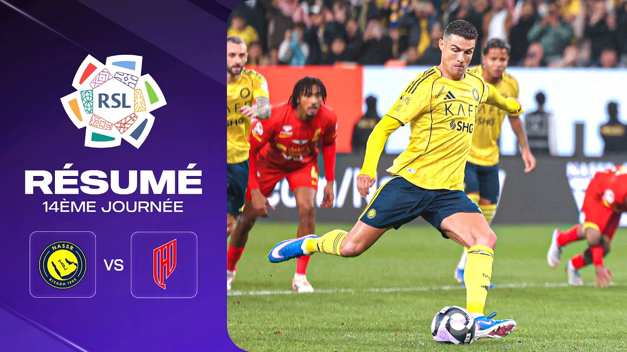 Malgré un CR7 décisif, Al-Nassr craque complètement face à Al-Qadsiah (SPL J14)