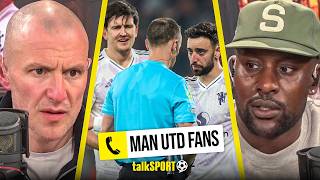 "IT'S A BLATANT PENALTY!" Man Utd fan SLAMS VAR after Penalty CONTROVERSY in Bournemouth Draw! screenshot 3