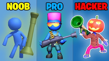 NOOB vs PRO vs HACKER - Bazooka Boy