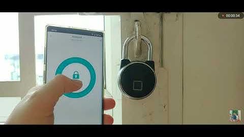 Ổ KHÓA VÂN TAY FINGERPRINTS LOCK P22+ ( Kết nối App - Bluetooth)