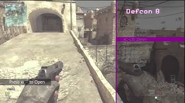 Defcon 8 Cex + Dex Mod Menu  [MW3-PS3-1.24]