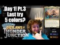Arena open  5 colors last try outlaws of thunder junction mtg arena
