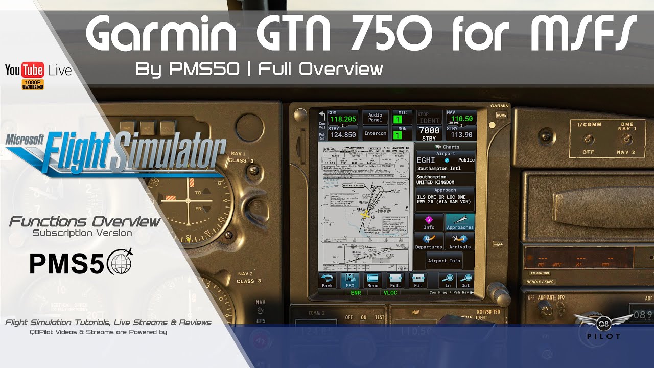 MSFS 2020 | 750 by PMS50 | Feature with Tutorial - YouTube
