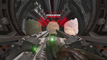 Firing the BFG-10000 into mars (Doom Eternal)