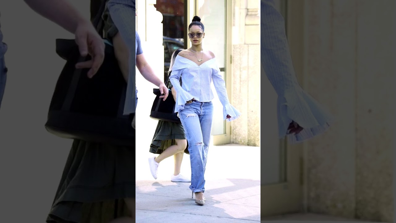 rihanna street style 