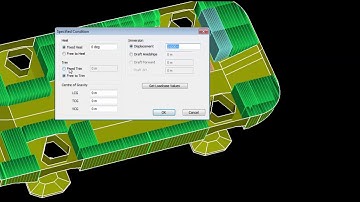 Guide to specified Loading Condition in Sacs and Maxsurf software