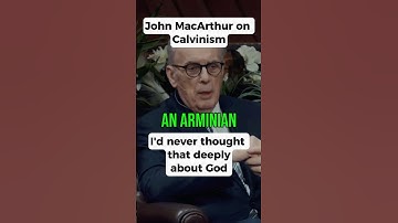 John MacArthur on the Doctrines of Grace #bible #reformedtheology