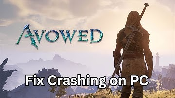 How To Fix Avowed Crashing at Startup Error On PC | Fix Avowed Crashes On PC #avowed