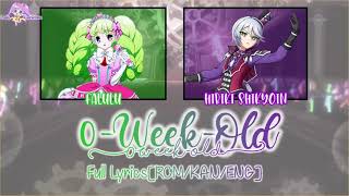 0-Week-Old｜Hibiki Shikyoin & Falulu｜FULL+LYRICS[ROM/KAN/ENG]｜PriPara